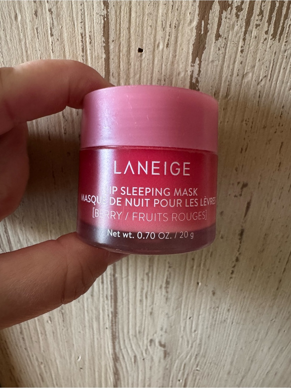 LANEIGE Lip Sleeping Mask - Berry (Pink/Red)